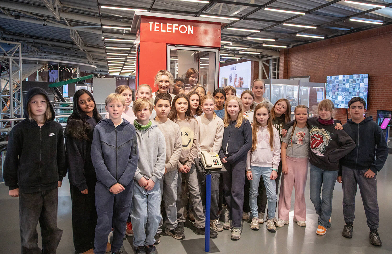 Jon-Ivar Nygård i samferdselsutstillingen på Teknisk museum