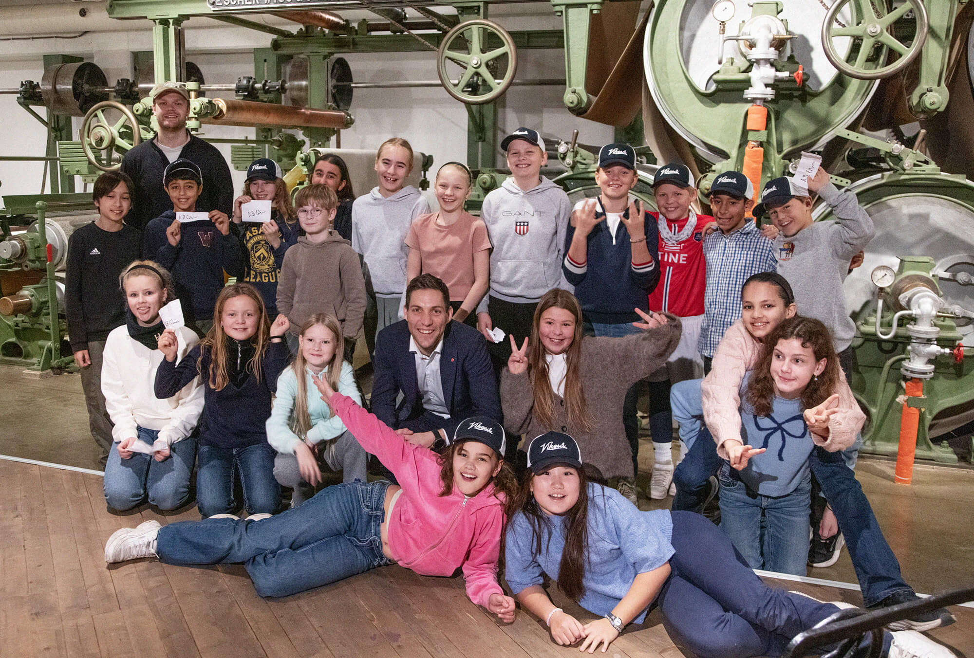 Jon-Ivar Nygård i samferdselsutstillingen på Teknisk museum
