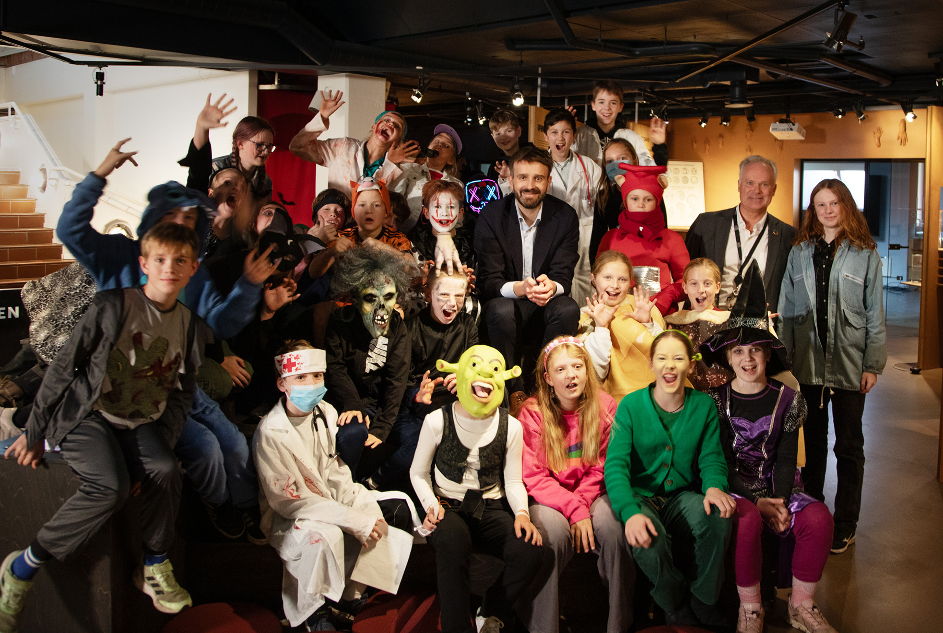 Jon-Ivar Nygård i samferdselsutstillingen på Teknisk museum