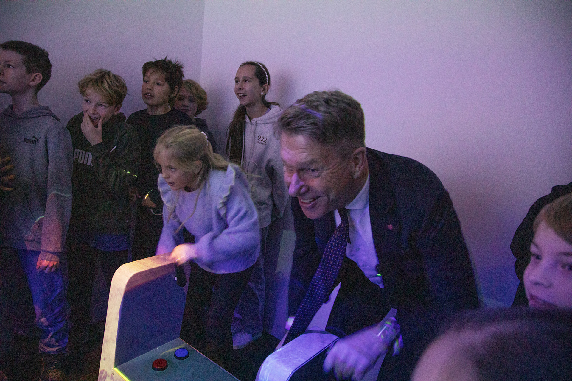 Jon-Ivar Nygård i samferdselsutstillingen på Teknisk museum