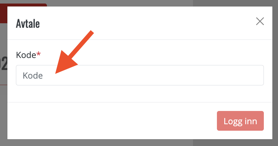 Trinn 3: Legg inn rabattkoden.