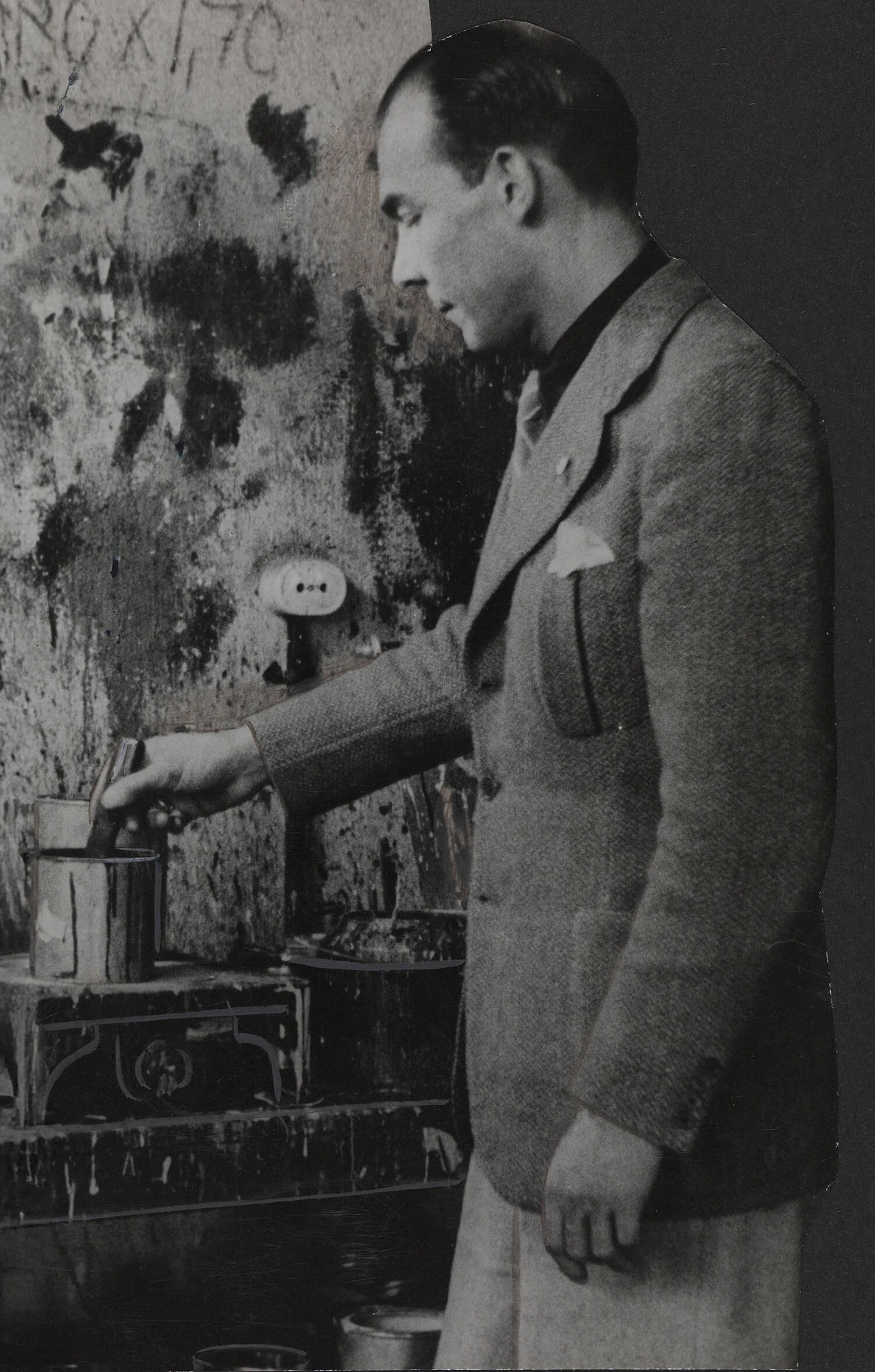 Madame d’Espérance i en seanse med den falske ånden Yolande