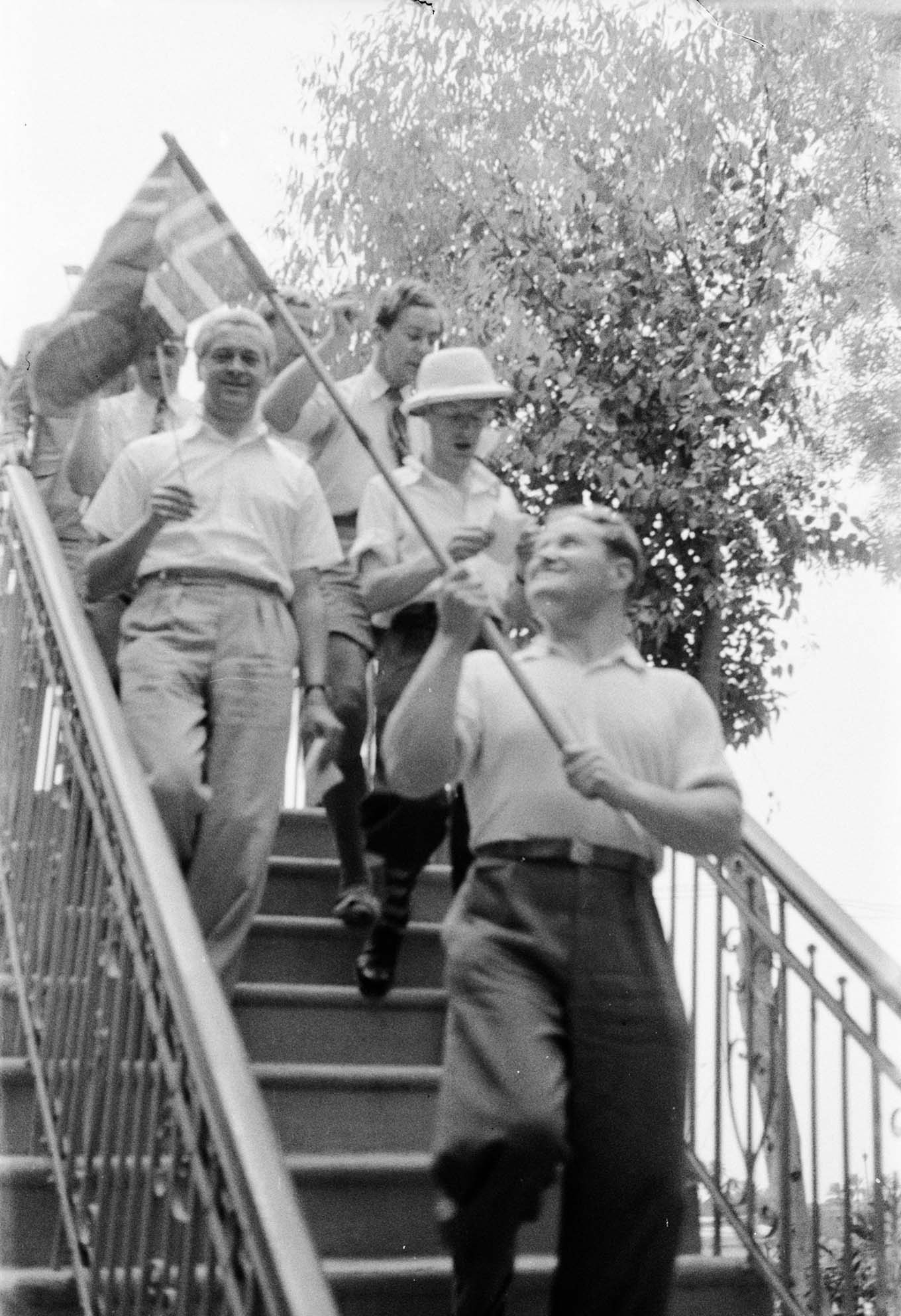 Foto av 17. mai tog i Bagdad 1941