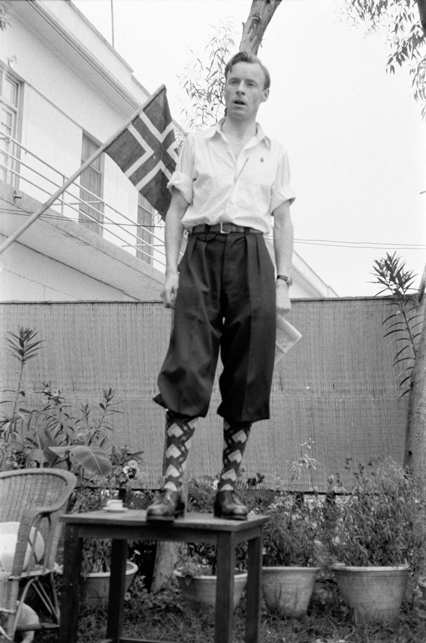 Foto av 17. mai tog i Bagdad 1941