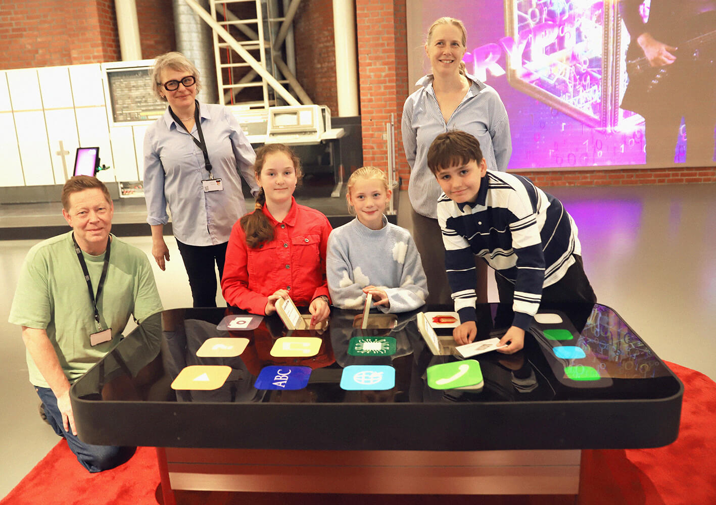 Gammel telefon. Foto.