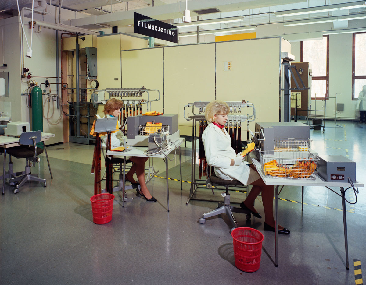female workers at kodak norway