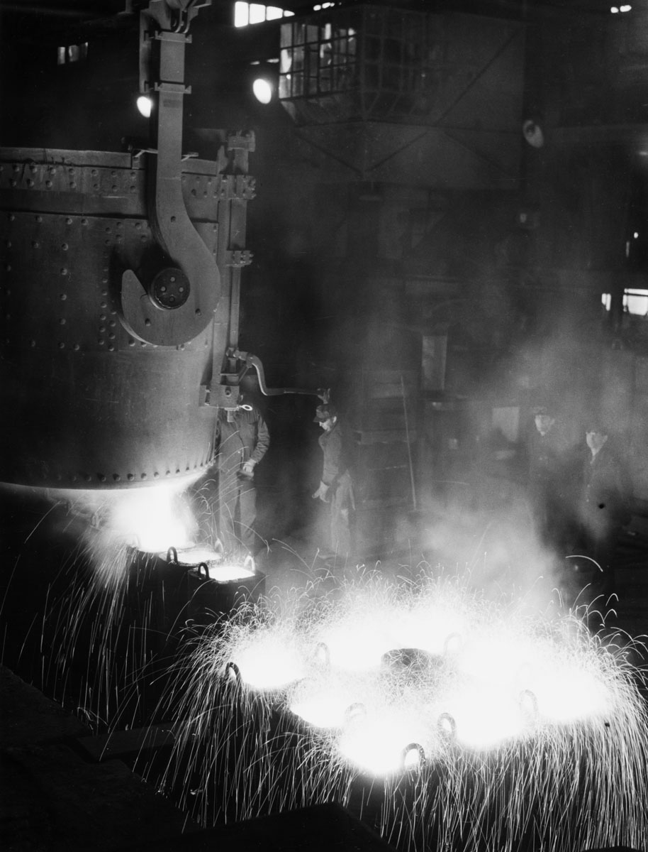 melting in a massive cast iron pot