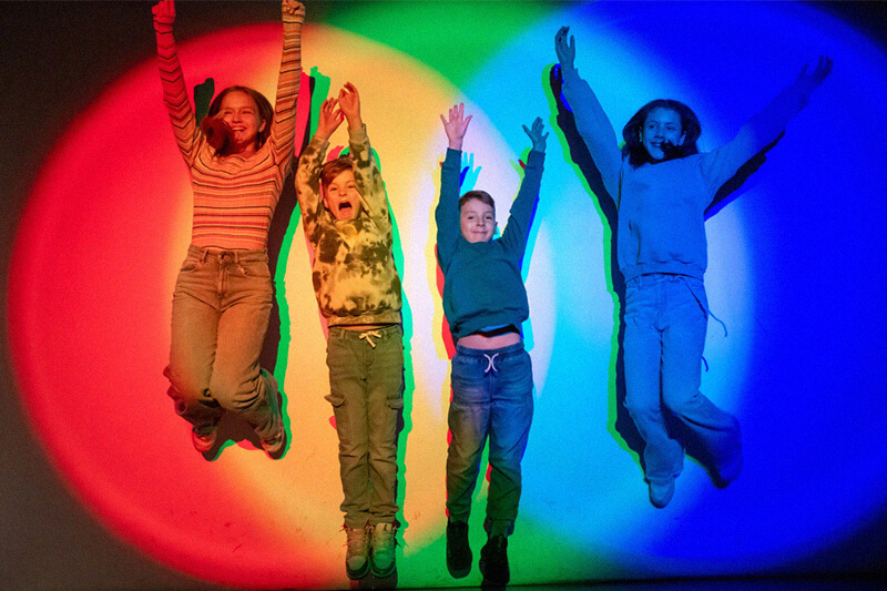 children in activity at oslo science centre at the norwegian museum of science and technology in oslo