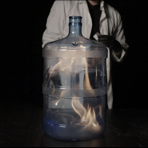 For the experiment Spritrakett