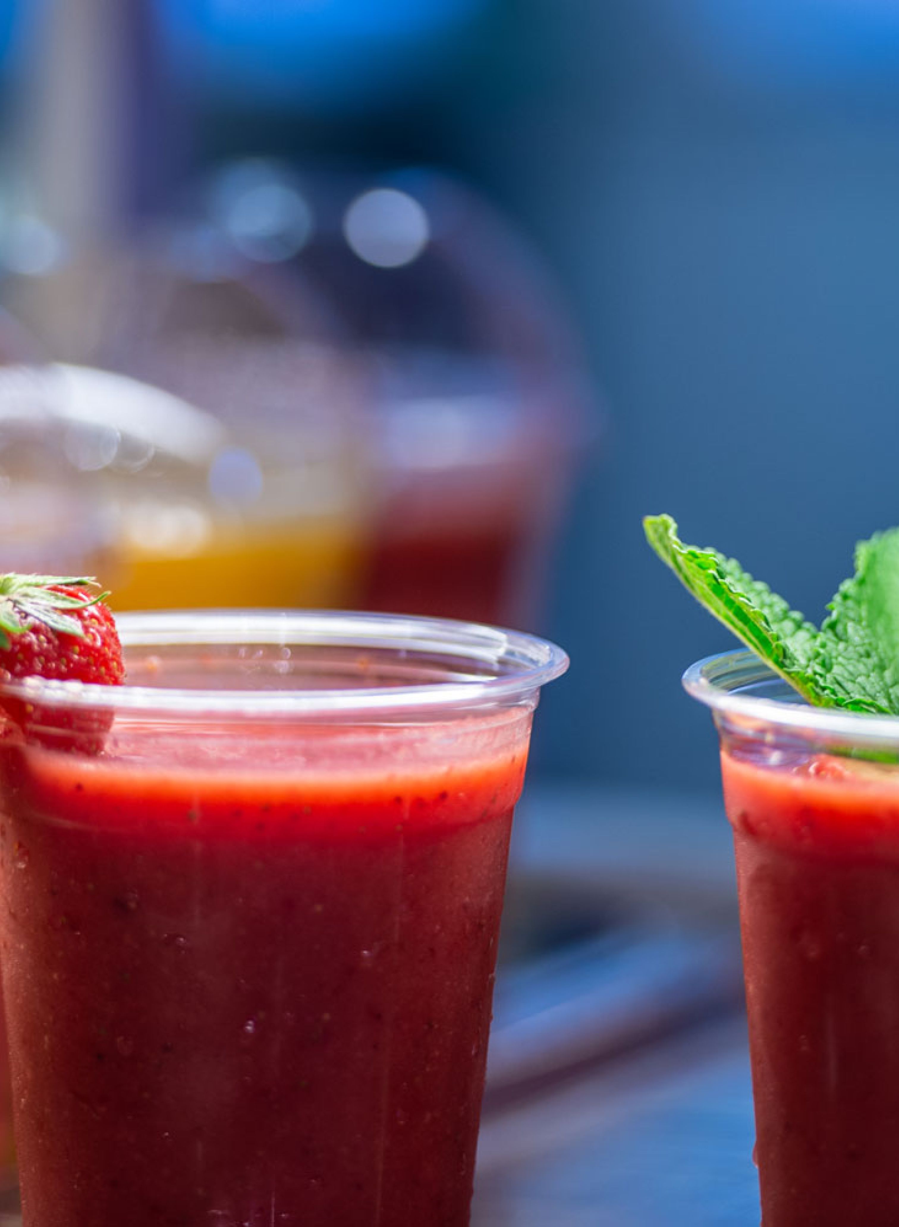 Jordbær smoothie