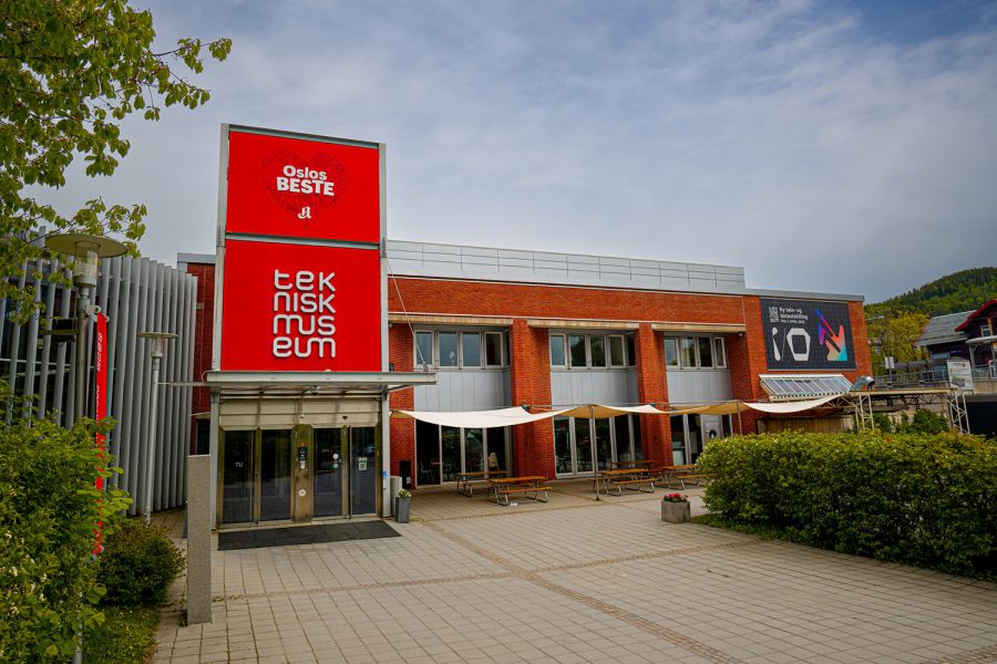 The entrance to The Norwegian Museum of Science and Technology in Oslo