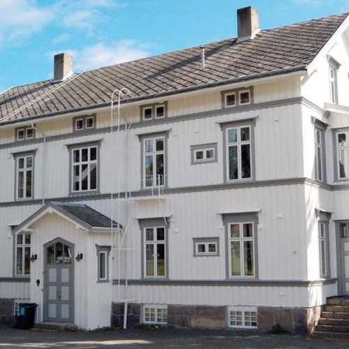 Old wooden house. Photo. 