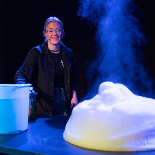 Science show at The Norwegian Museum of Science and Technology