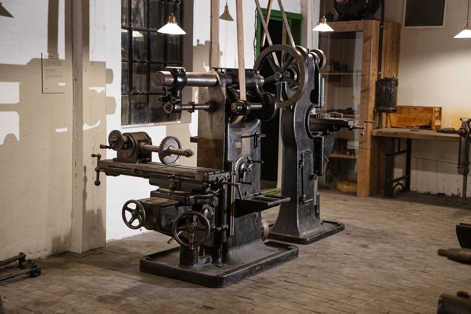 Maskin i utstillingen Jern og hjerne