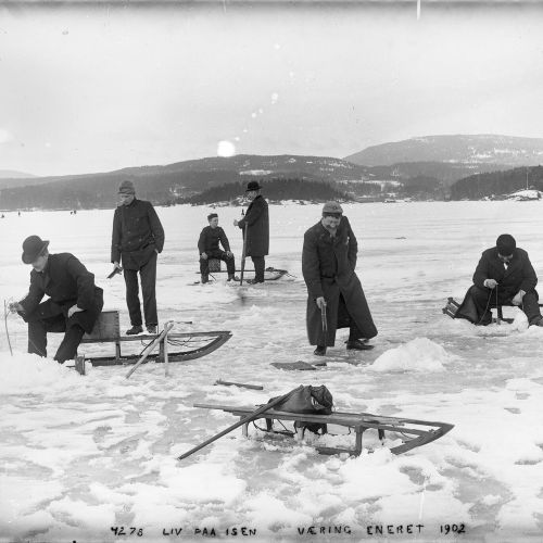 isfiske ved oslofjorden 1900