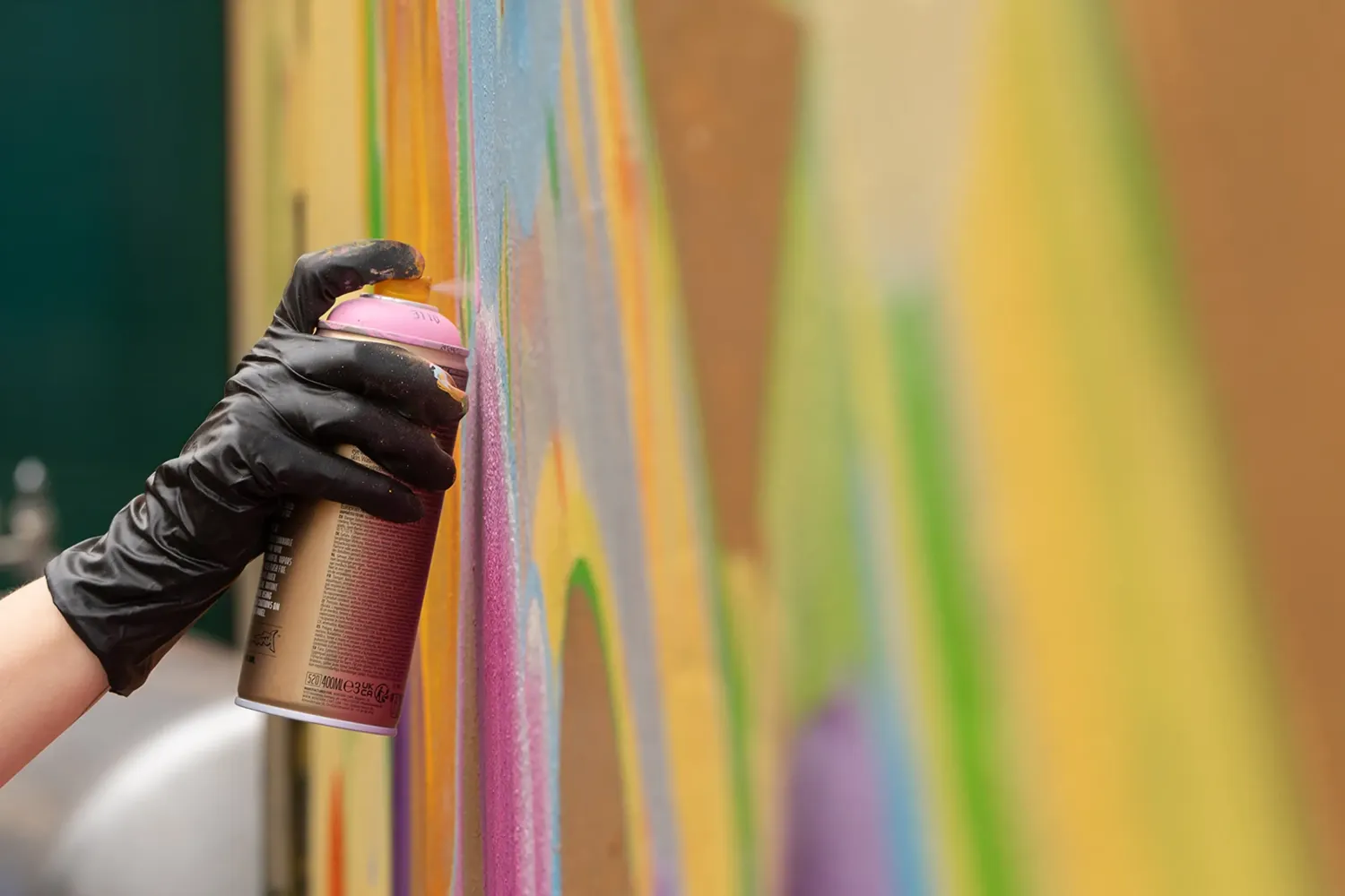 fargerik graffiti 