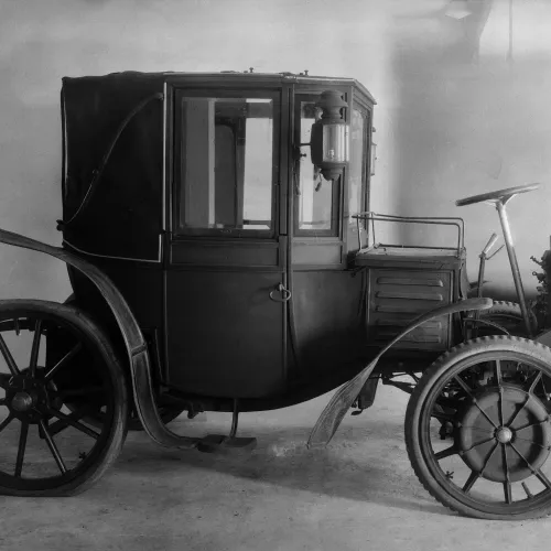 lohner porsche electric car