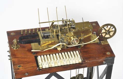 Type printing telegraph