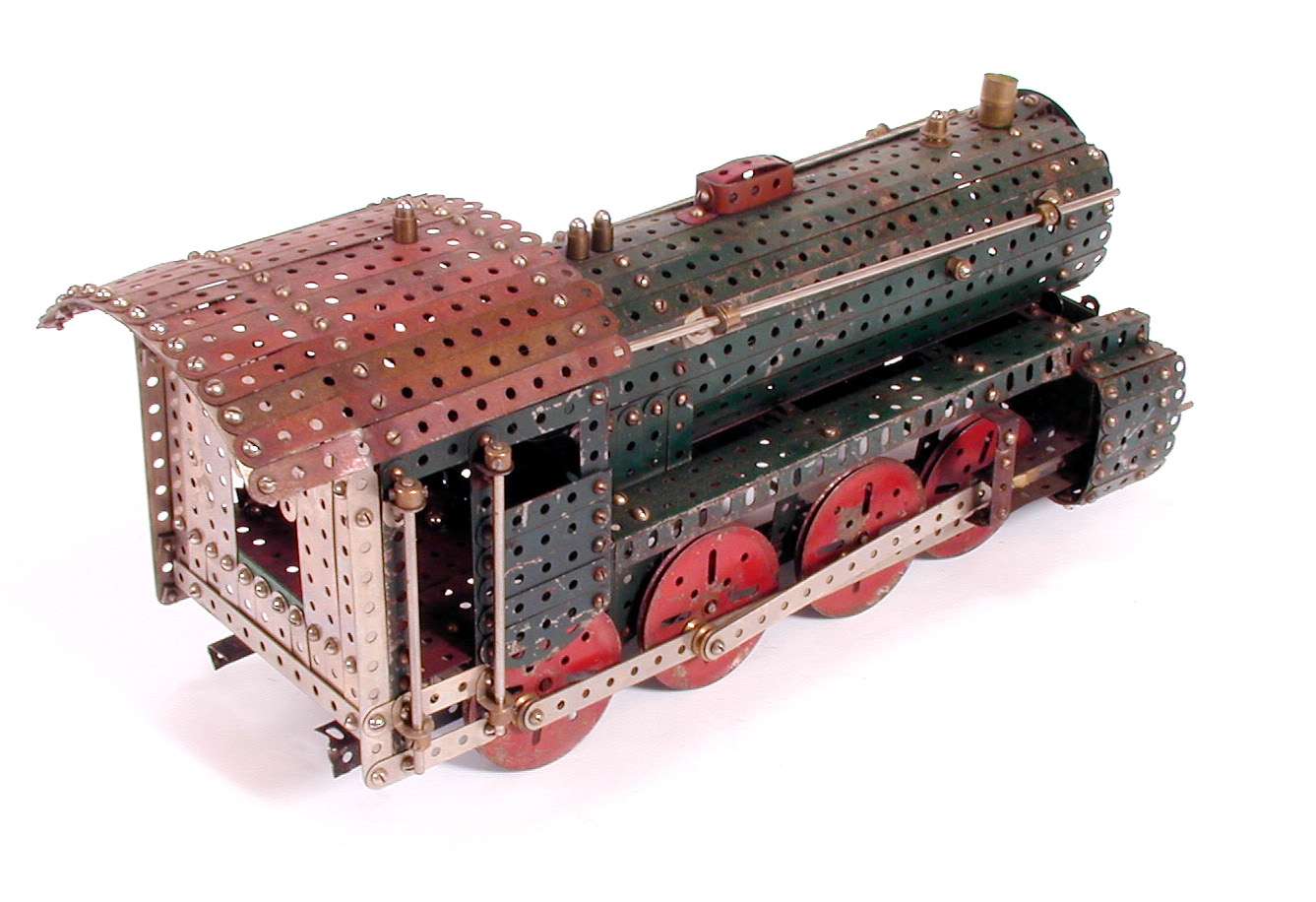 A model of a locomotive