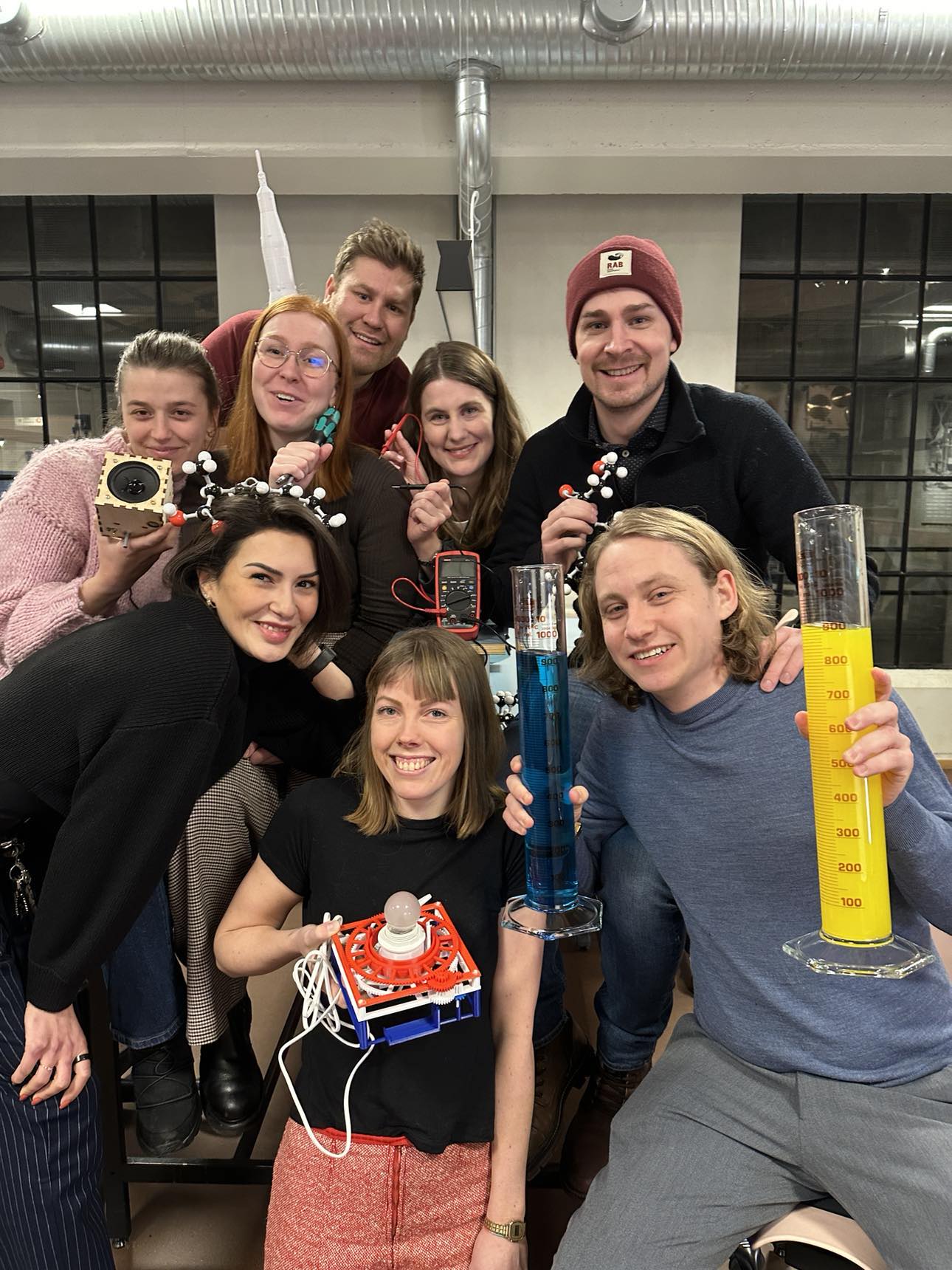 Eight employees from The Talent Centre