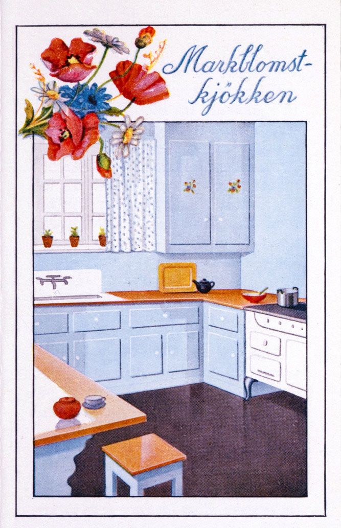 Illustrated &quot;Fieldflower Kitchen&quot;