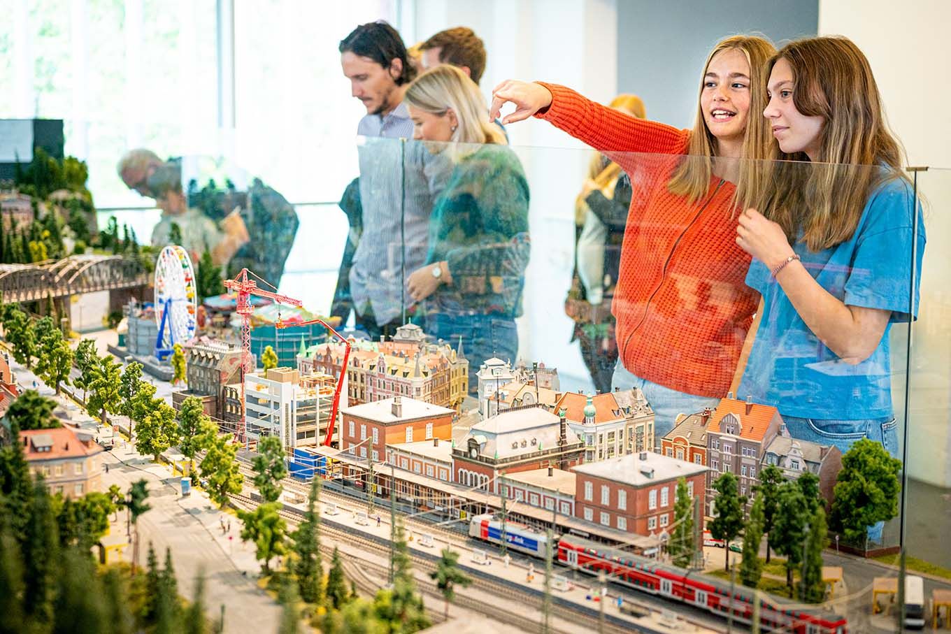 Modelljernbane. Foto: Lars Opstad