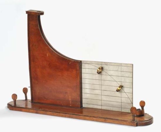 Parabolic trough from the 18th century