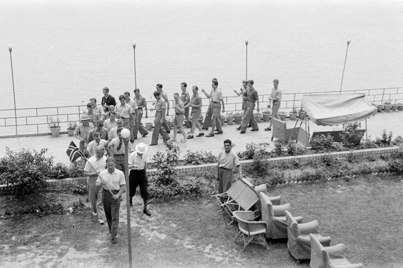 Foto av 17. mai tog i Bagdad 1941