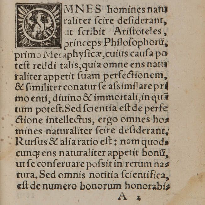 Detaljer fra boken Problemata Aristotelis