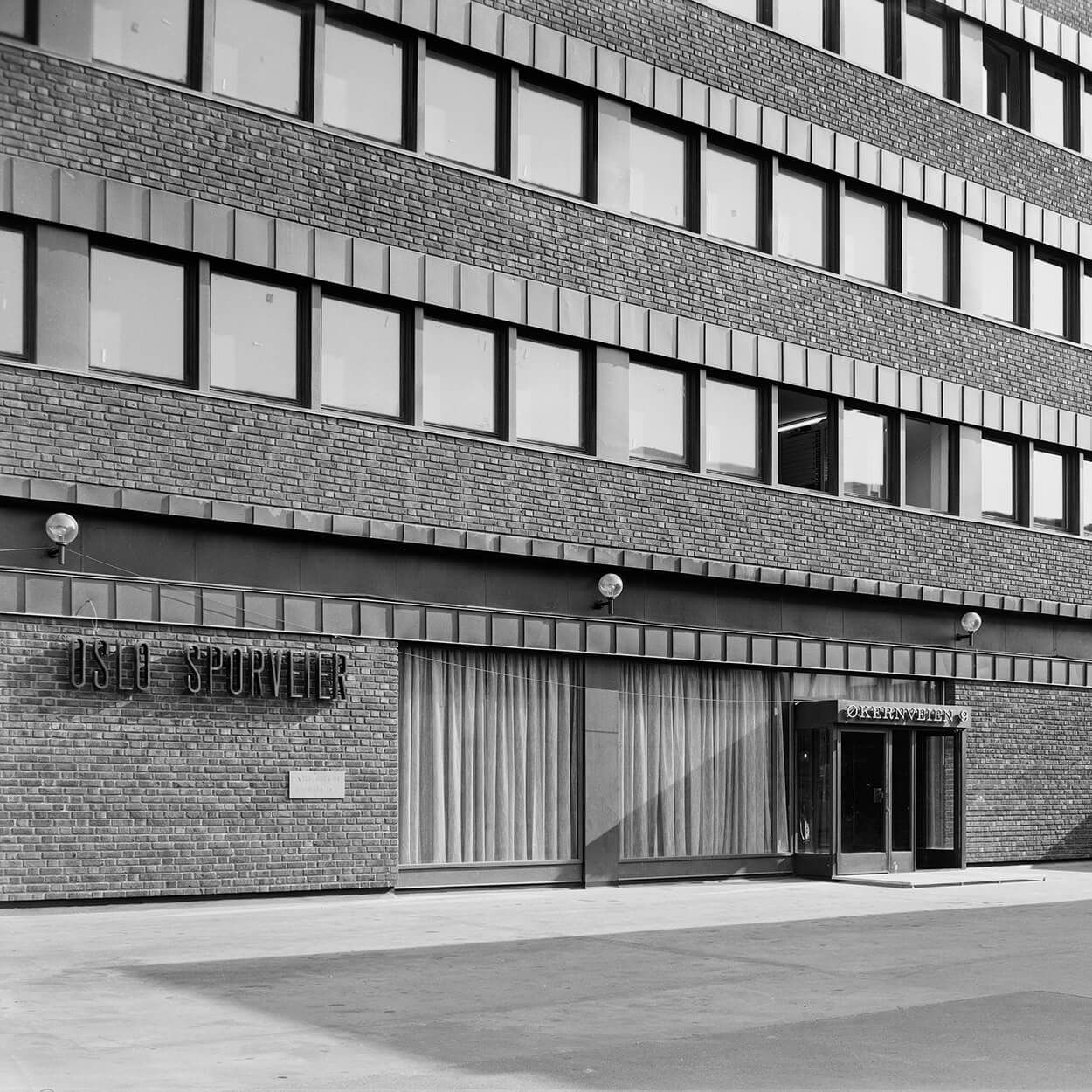 Oslo Sporveier&#39;s head office at Tøyen in Oslo