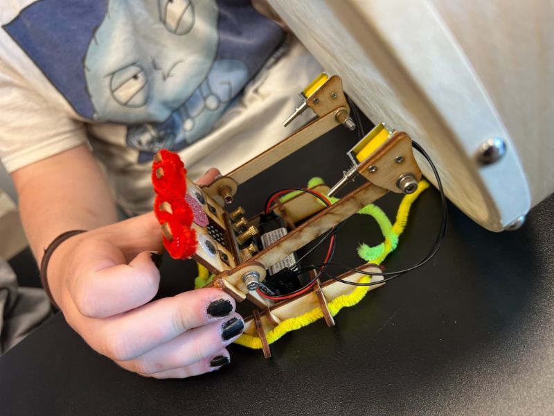 Toddler jumbo test tube. Photo.  